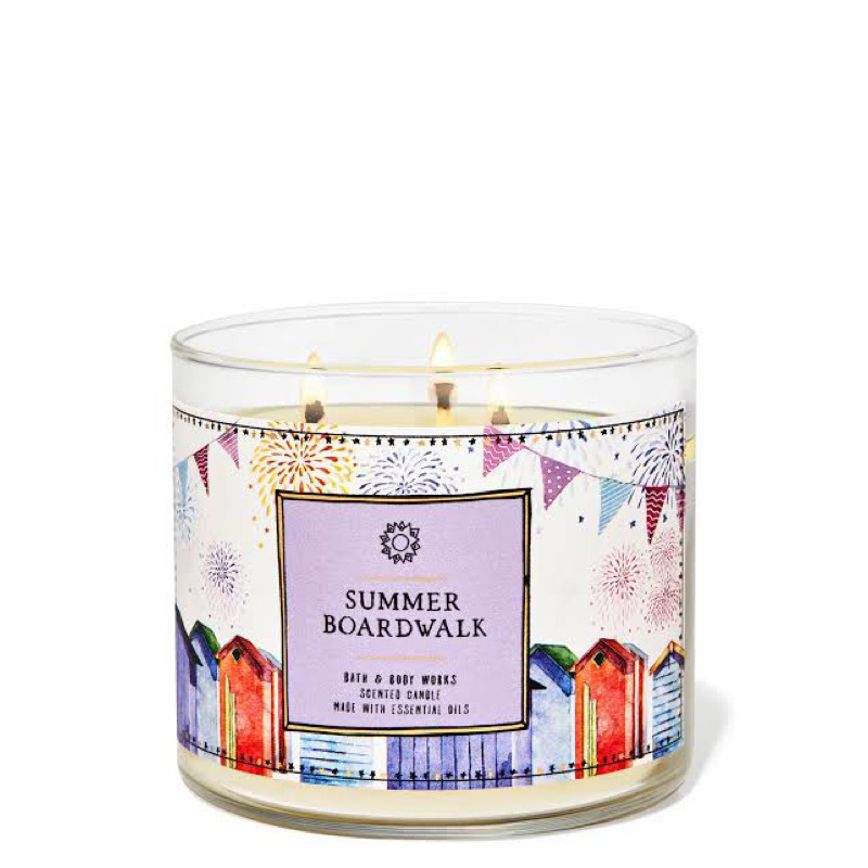 bath-amp-body-works-summer-boardwalk-scented-candle-411g-ของแท้