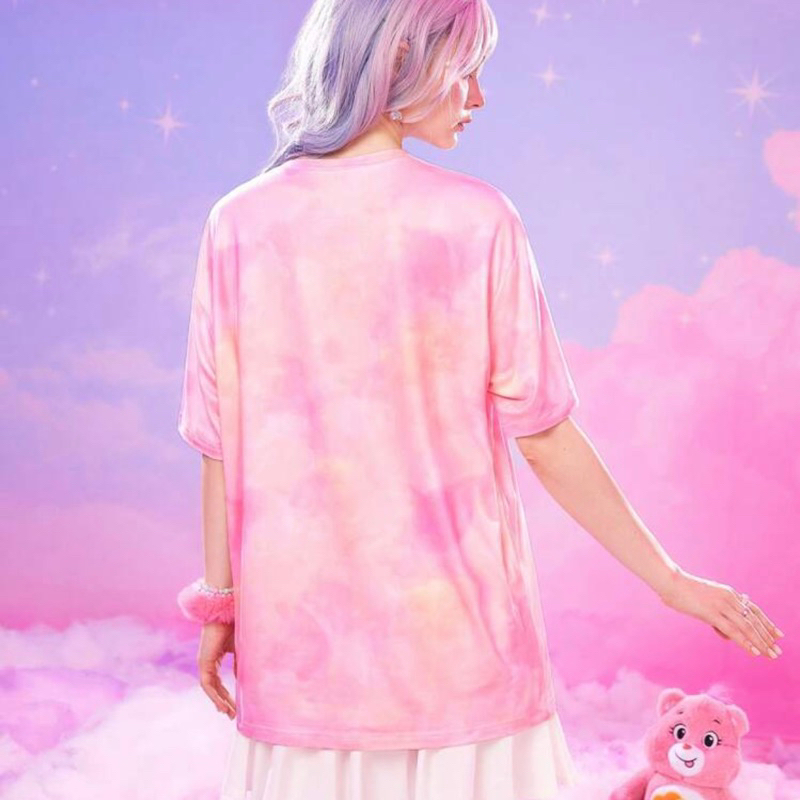 care-bears-เสื้อยืด-มัดย้อม-ใส่สบาย-ของแท้