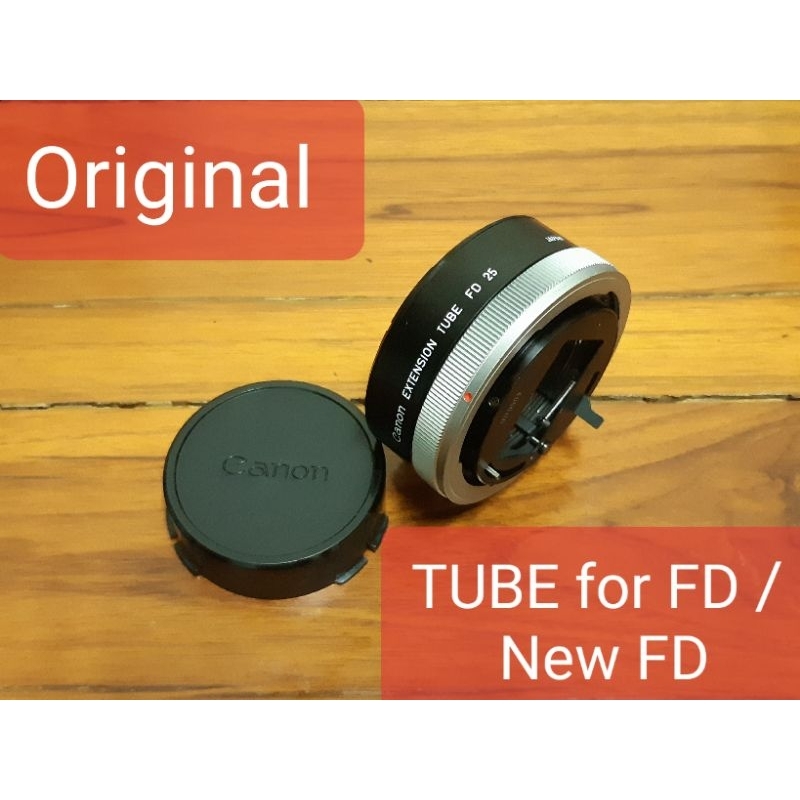 Original Canon EXTENSION TUBE FD 25 for Lens FD Macro 50mm f3.5 และใช้