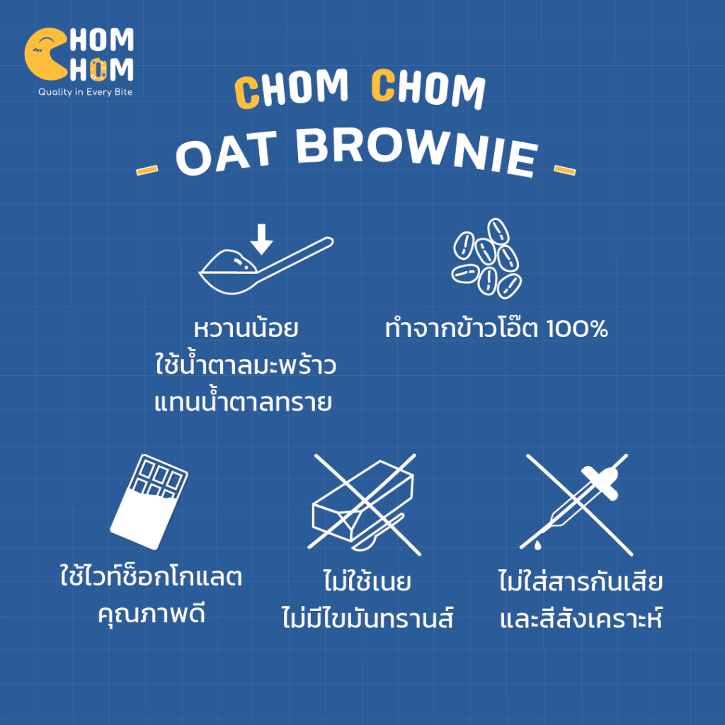 chom-chom-บราวนี่มัทฉะข้าวโอ๊ต-โฮมเมด-สูตรไร้แป้ง-ไม่ใส่เนย