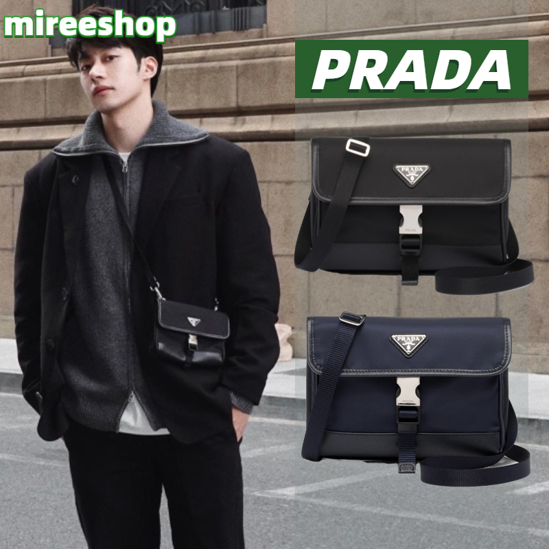 ปราด้า-prada-เคสสมาร์ทโฟนหนัง-saffiano-และ-re-nylon-shoulder-bag