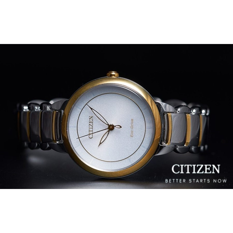 citizen-l-eco-drive-em0674-81a-em0676-85x-lady-watch-นาฬิกาผู้หญิงพลังงานแสง