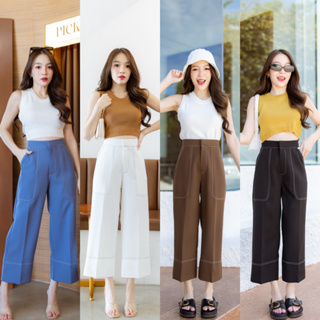กางเกงทรงคูลอต รุ่น JIN PANTS : Fashionbyjira&amp;rena