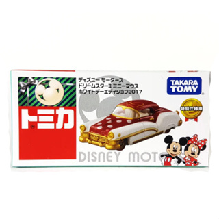 โมเดลรถ Tomica มินนี่ เมาส์ ไวท์ เดย์ อิดิชั่น Takara Tomy Disney Motors Dream Star II ของเล่น ลิขสิทธิ์ แท้จากญี่ปุ่น