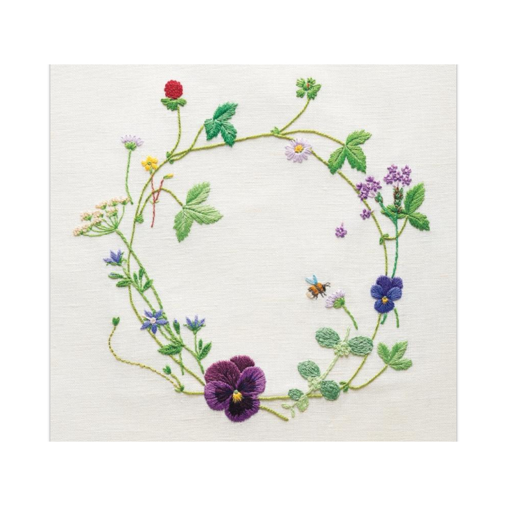 the-embroidered-garden-stitching-through-the-seasons-of-a-flower-garden-paperback-illustrated