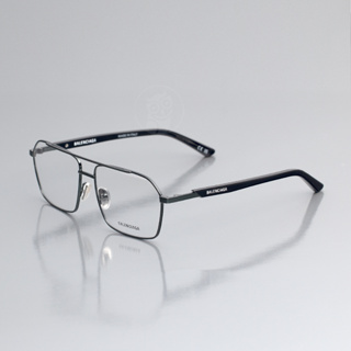 กรอบแว่นตา BALENCIAGA รุ่น BB0248O 003 SIZE 57 MM. (GREY-BLACK-TRANSPARENT)