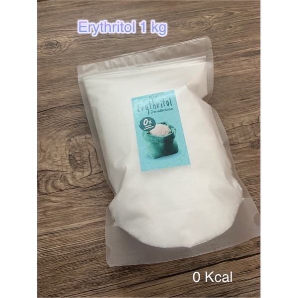 erythritol-คีโต-0-kcal-เม็ดขนาดน้ำตาล-1-kg-ราคา-120-บาท