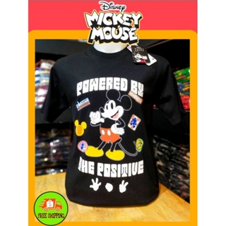 เสื้อDisney ลาย Mickey mouse สีดำ (MK-057)