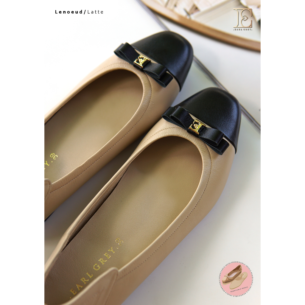 earl-grey-รองเท้าหนังแกะแท้-รุ่น-lenoeud-series-in-latte-removable-insole