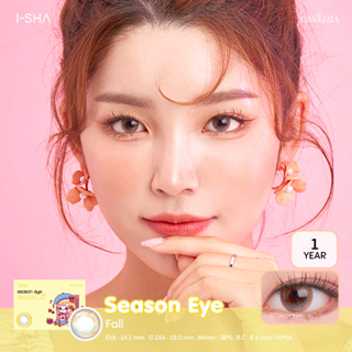 (Clearance ลด 70%) I-SHA รุ่น Season eye สี Fall 🌼 คอนแทคเลนส์เกาหลีรายปี