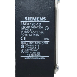 Siemens 3SE3120-0D POSITION SWITCH