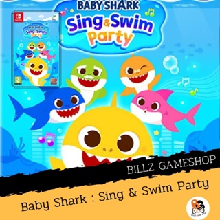 (🌟ไลฟ์เที่ยง+2ทุ่ม เหลือ 1,221 บาท เก็บโค้ดในไลฟ์✨) (มือ1) Nintendo Switch | Baby Shark : Sing &amp; Swim Party