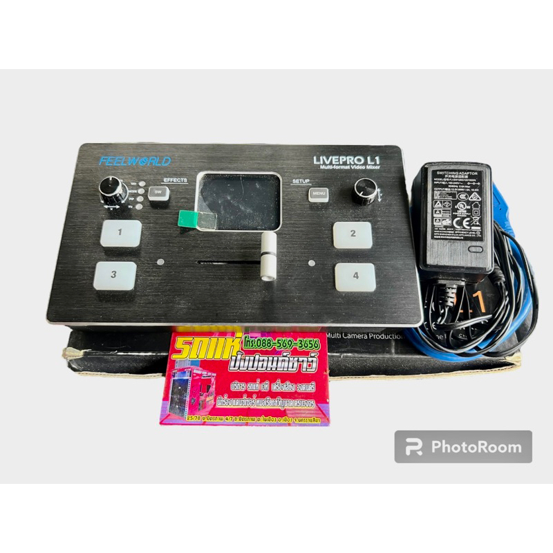 ขาย FeelWorld LIVEPRO L1 V1 Multiformat Video Mixer Switcher 4 x HDMI