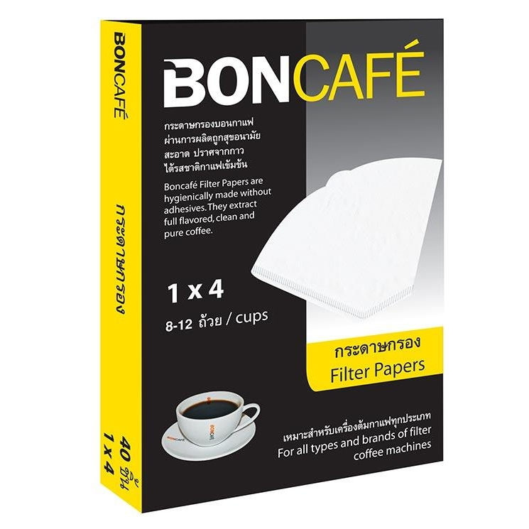 บอนกาแฟ-กระดาษกรองกาแฟ-ขนาด-1x4-นิ้ว-x-40-ชิ้น