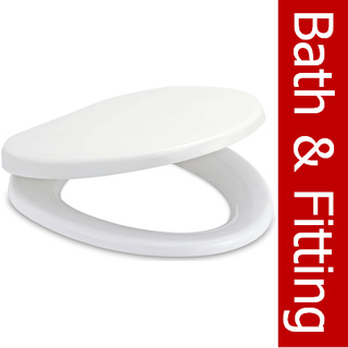 (01.06) COTTO = C90055 ฝารองนั่งปิดเเบบนุ่มนวล ROUND BOWL (SOFT CLOSE)