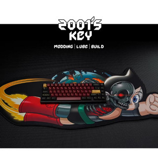 แผ่นรองเมาส์ลายการ์ตูน Cartoon keyboard Deskmat คีย์บอร์ด พร้อมส่งในไทย