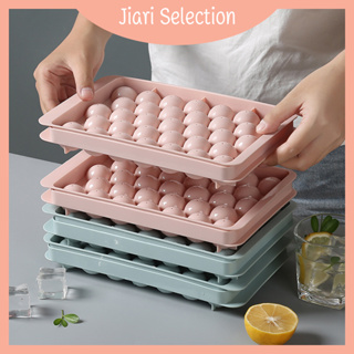 Jiari Selection  [✨สินค้าใหม่✨] ราคาถูกๆ พิมพ์น้ำแข็งก้อนกลม พิมพ์วุ้นลูกกลม ลูกส้ม ห้องครัว ทำน้ำแข็ง ทรงกลม 2 สไตล์ที่แตกต่างกันให้เลือก วัสดุ PP
