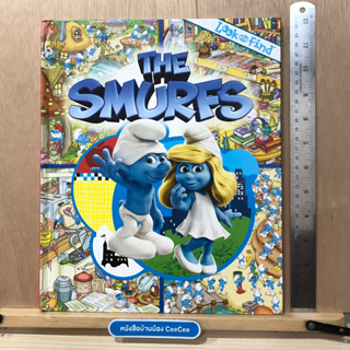 หนังสือภาษาอังกฤษ ปกแข็ง look and Find The Smurfs
