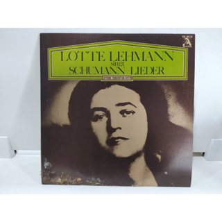 1LP Vinyl Records แผ่นเสียงไวนิล  LOTTE LEHMANN   (E14D72)