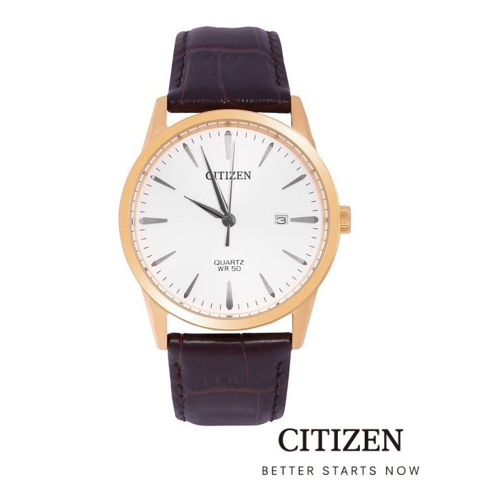 citizen-bi5002-14a-leather-mens-watch-quartz-นาฬิกาผู้ชายระบบถ่าน