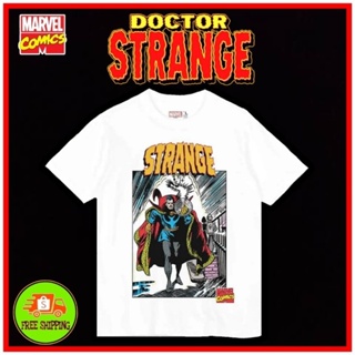 เสื้อMarvel ลาย Dr.Strange สีขาว (MVX-401)