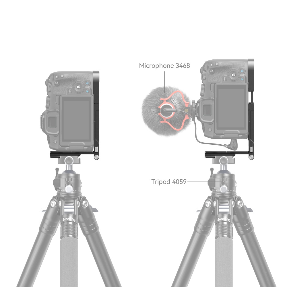 Canon EOS R8 / RP Foldable L-Plate SmallRig 4211 📌ส่งจากไทย📦 L Plate ...