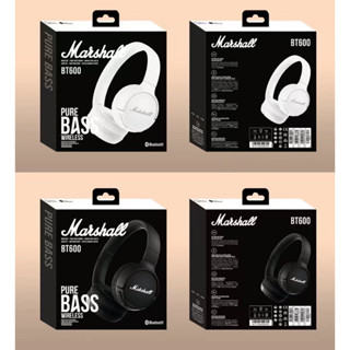 หูฟังบลูทูธ หูฟังไร้สาย TWS Marshall รุ่น BT600 Bluetooth หูฟังเสียงดี สายเกมสายฟังเพลง ฟังเพลง เบสแน่นใส่สบาย