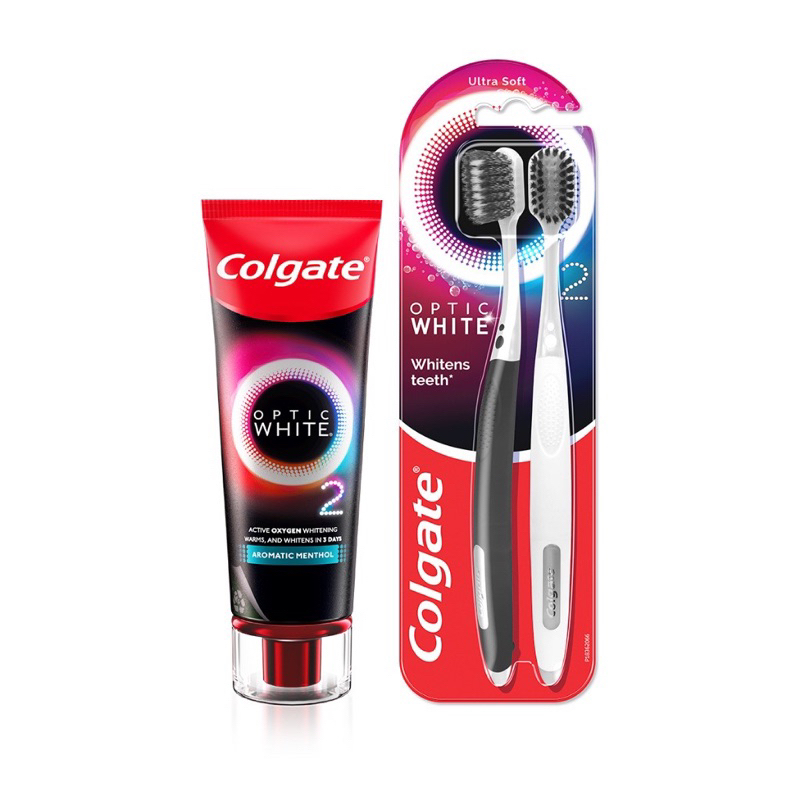 มิติใหม่ของยาสีฟันสูตรฟันขาว Colgate Optic White O2 Aromatic Menthol ...