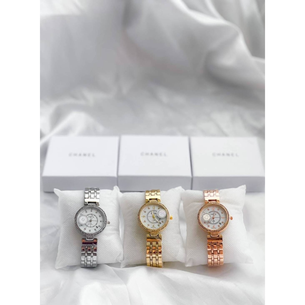 นาฬิกา-ชาแนล-j12-quartz-diamond-lady-นาฬิกาข้อมือ-นาฬิกาแฟชั่น