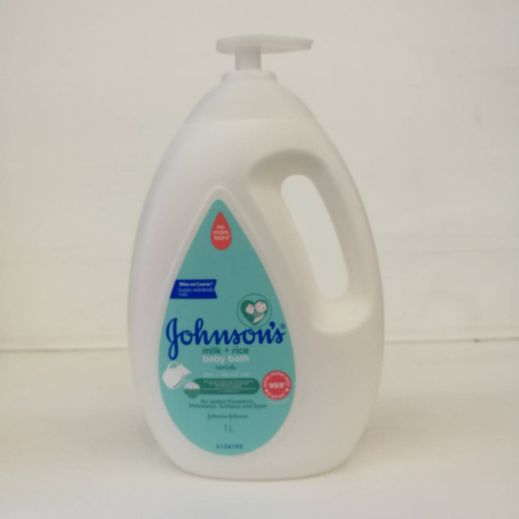 johnsons-milk-rice-baby-bath-1-000-มล-จอห์นสัน-มิลค์-ไรซ์-เบบี้-บาธ-สบู่เหลวทำความสะอาดผมและผิวกาย