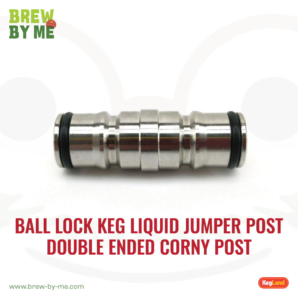Ball Lock Keg Liquid Jumper Post Double Ended Corny Post Shopee