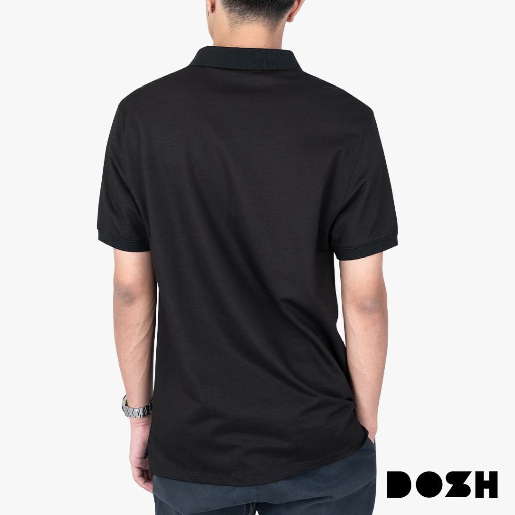 dosh-mens-polo-shirts-superman-เสื้อโปโล-9dsmp5007-bl