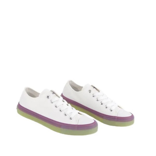 AIRWALK รองเท้าผ้าใบผู้หญิง รุ่น TASHA สี WHITE/PURPLE/YELLOW