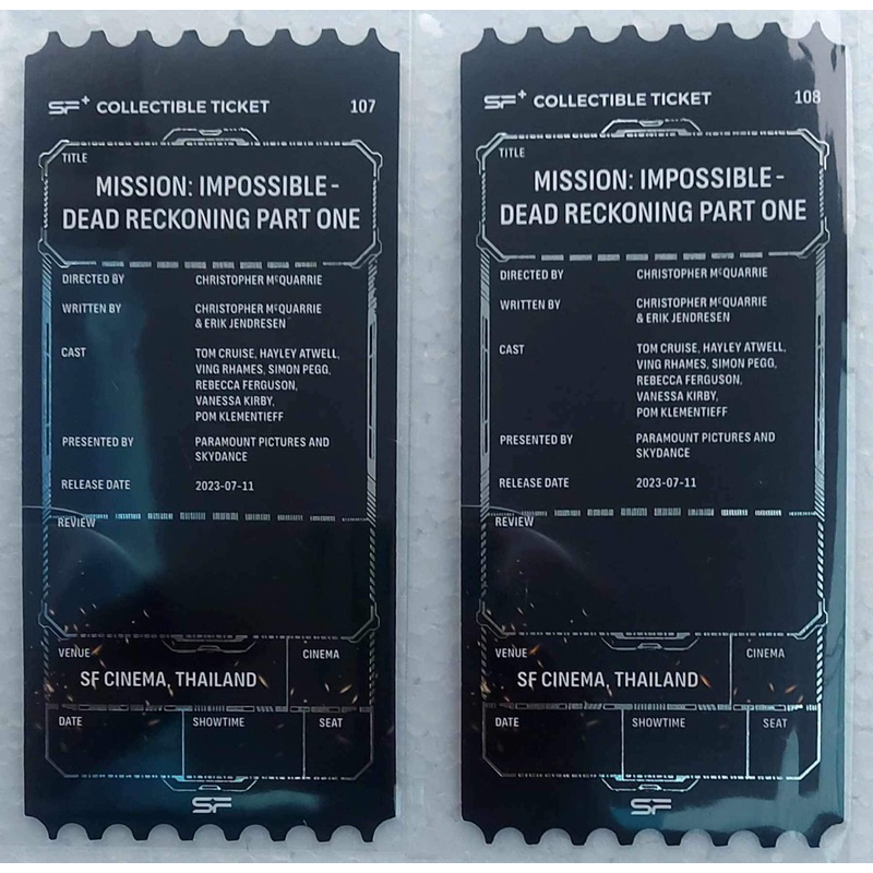 การ์ดวิบวับ-collectible-ticket-mission-impossible-sf-แท้-เป็นของสะสม-ไม่ใช้ไว้ดูหนัง-mi7