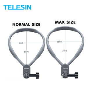 Telesin New U Shape Neck Holder Magnetic Mount คล้องคอ (Normal size and Max SIZE) for Action Camera