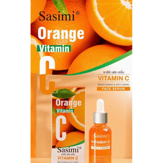 SASIMI Vitamin C Face Serum เซรั่มวิตามินซี บำรุงผิวหน้า เพิ่มความกระจ่างใส