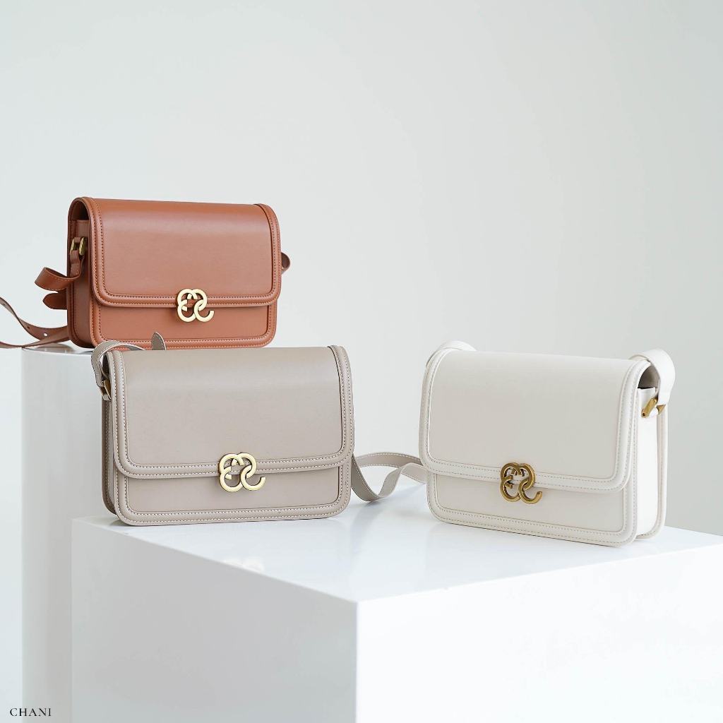 chani-8891-2-l-bag-กระเป๋าสะพายข้าง-หนัง-pu-mix-leather