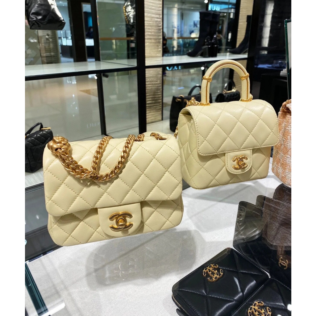 พรี-ราคา14800-chanel-2023-lamb-หนังแกะ-กระเป๋าสะพายข้าง-กระเป๋าสะพาย13x20x7cm