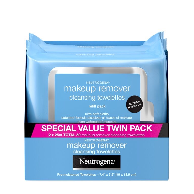 นูโทจีน่า Neutrogena Makeup remover Facial Cleansing Towelette SPECIAL