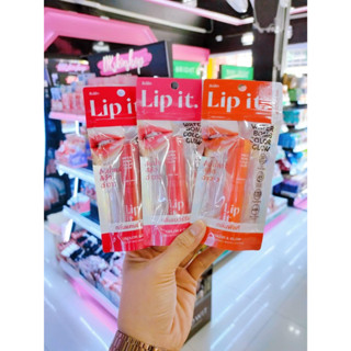 วอเตอร์บอมบ์คัลเลอร์โกลว์ขนาด3g ลิปอิท  LIP IT WATER BOMB COLOR GLOW ลิปน้ำแร่ฉ่ำวาวสีสวย