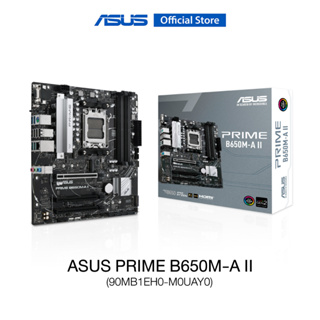 ASUS PRIME B650M-A II (90MB1EH0-M0UAY0) Mainboard, Micro-ATX motherboard with DDR5, PCIe 5.0 M.2, 2.5Gb Ethernet,  BIOS FlashBack™, Arua Sync