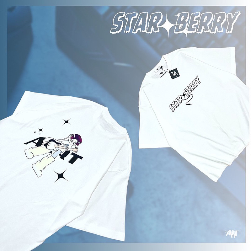 arrt-เสื้อยืด-oversize-ลาย-star-berry