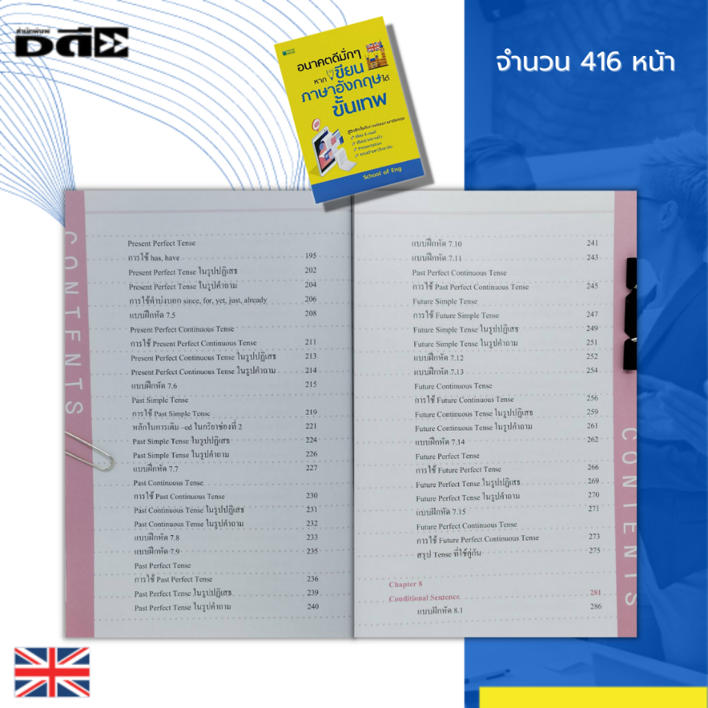 หนังสือ-อนาคตดีมั่กๆหากเขียนภาษาอังกฤษได้ขั้นเทพ-คำศัพท์ภาษาอังกฤษ-สนทนาภาษาอังกฤษ-เรียนภาษาอังกฤษ-ไวยากรณ์อังกฤษ