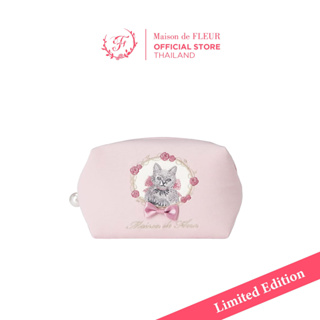 Maison de FLEUR - Cat Ribbon Pouch Bag