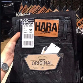 กางเกงยีนส์ฮารา HARA รหัส9001 สีมิดไนท์ ด้ายเทา