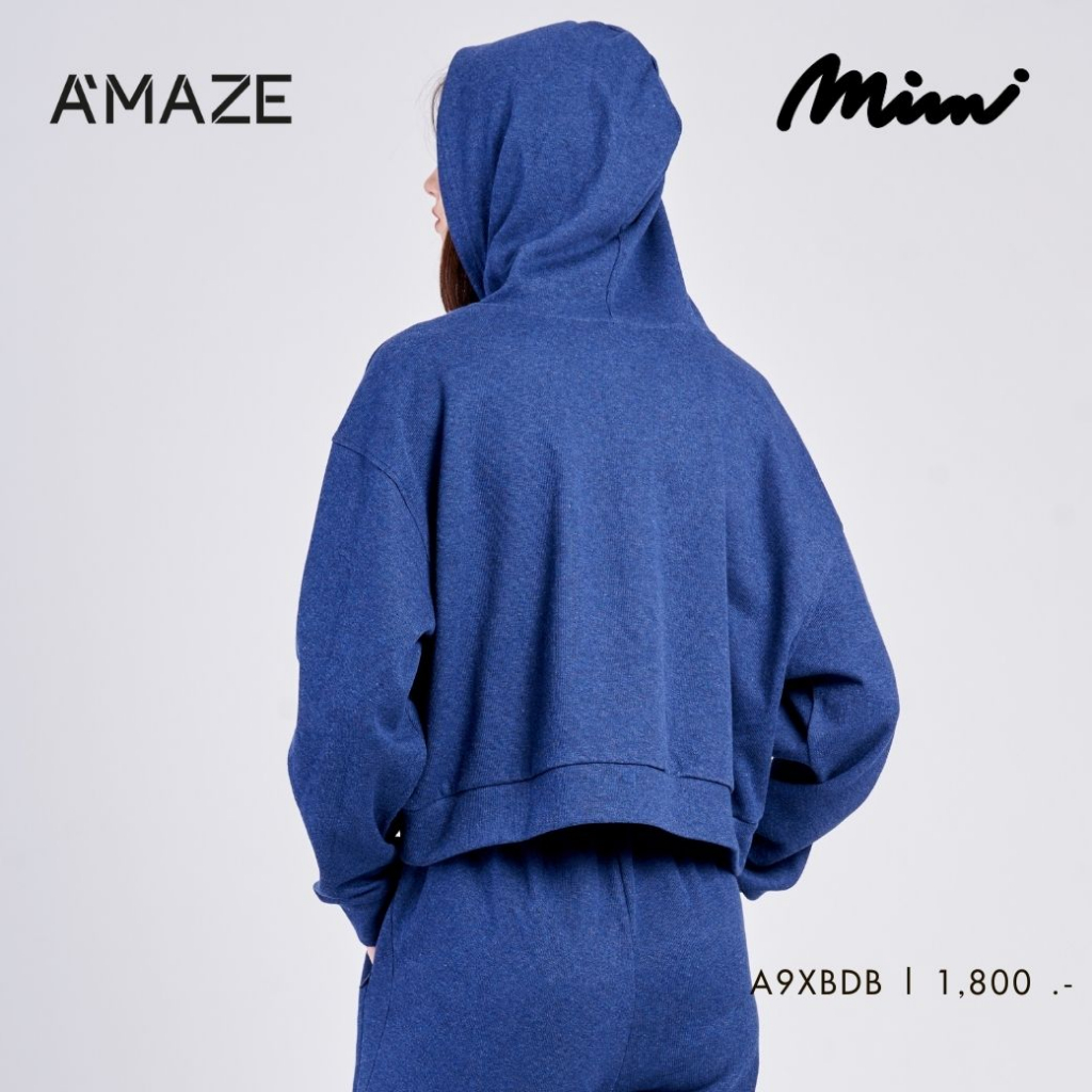 mimi-เสื้อhoodie-mimi-multi-faces-crop-hood-สีน้ำเงิน-a9xbdb