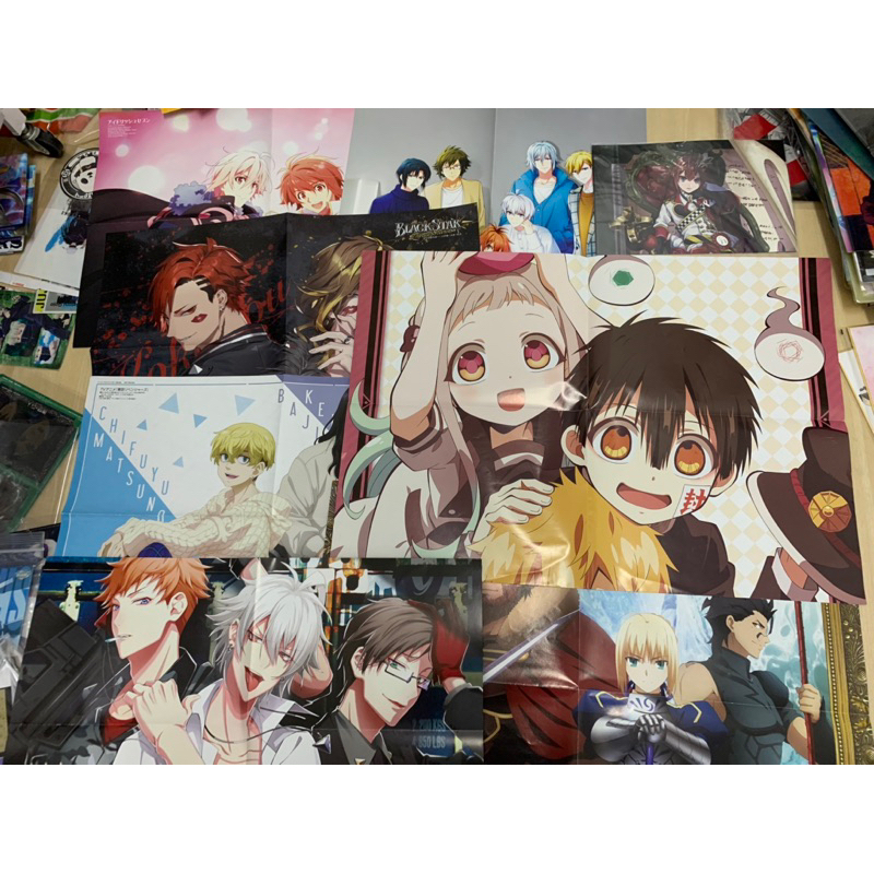 รวม-โปสเตอร์อนิเมะ-posters-anime-สินค้าแท้จากญี่ปุ่น-มีรอยพับ