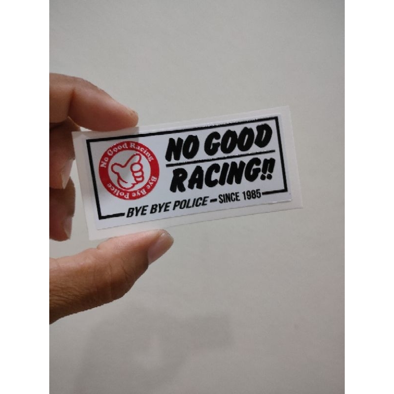 สติ๊กเกอร์-no-good-racing-8-3-5-cm