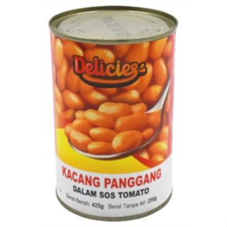 10 Cans Delicies Baked Beans In Tomato Sauce 425g