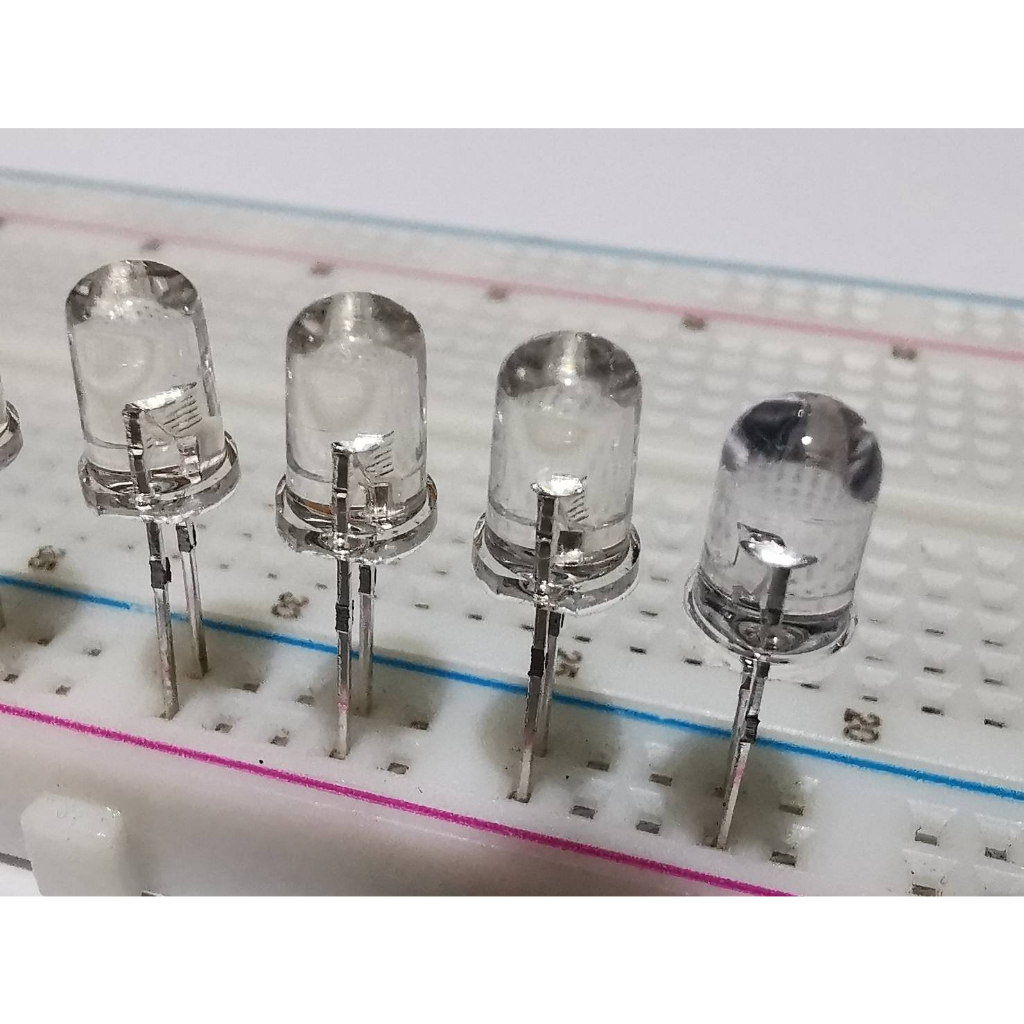 100-หลอด-pack-led-5mm-มีให้เลือก9สี-9-uv-ขนาด-5-มม-ไฟdc-3volt-led-5mm